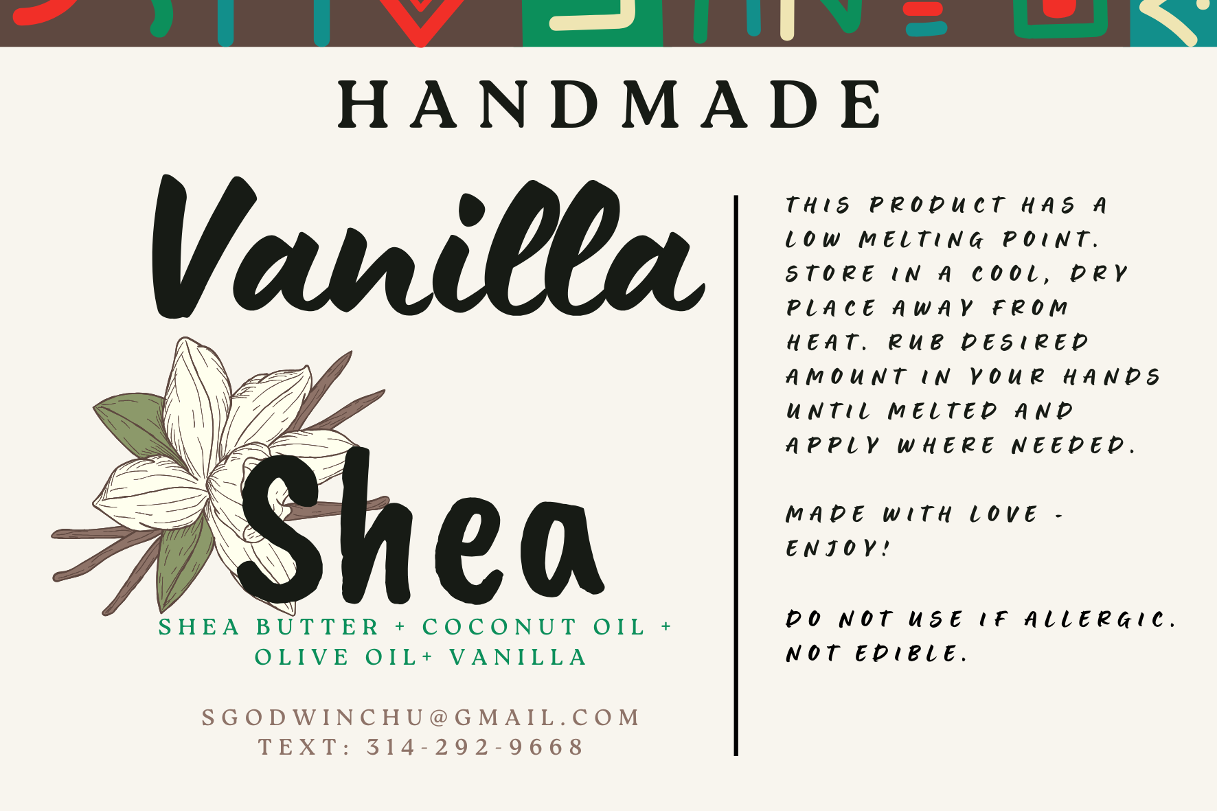 Vanilla Shea