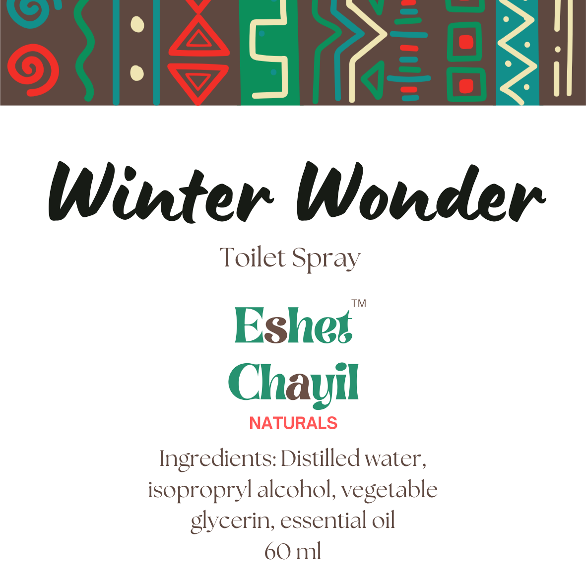 Winter Wonder Toilet Spray (NEW!)